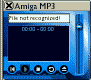 Amiga DE MP3 player- blue